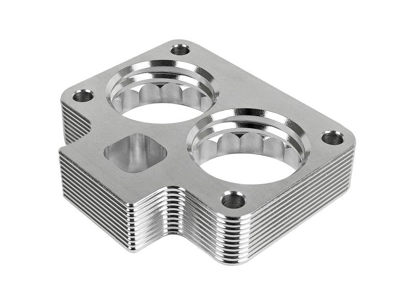AFE Silver Bullet Throttle Body Spacer: Dodge Ram 5.2L & 5.9L V8 1994 - 2001