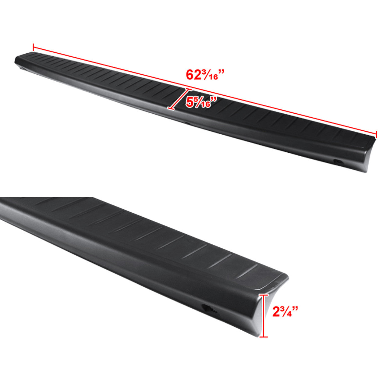 Spec D Tailgate Cap Cover (Black): Dodge Ram 2002 - 2009