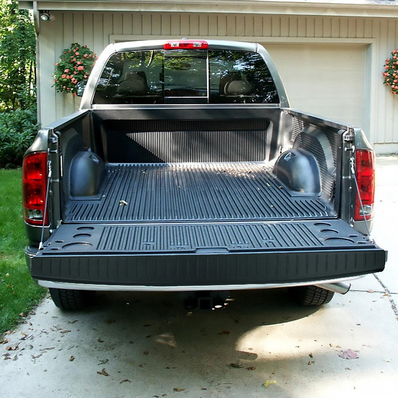 Spec D Tailgate Cap Cover (Black): Dodge Ram 2002 - 2009