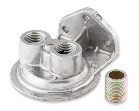 Earl's Performance Aluminum Oil Filter Relocation Kit: Fits Most Chrysler / Dodge / Jeep / Ram 2008-2020