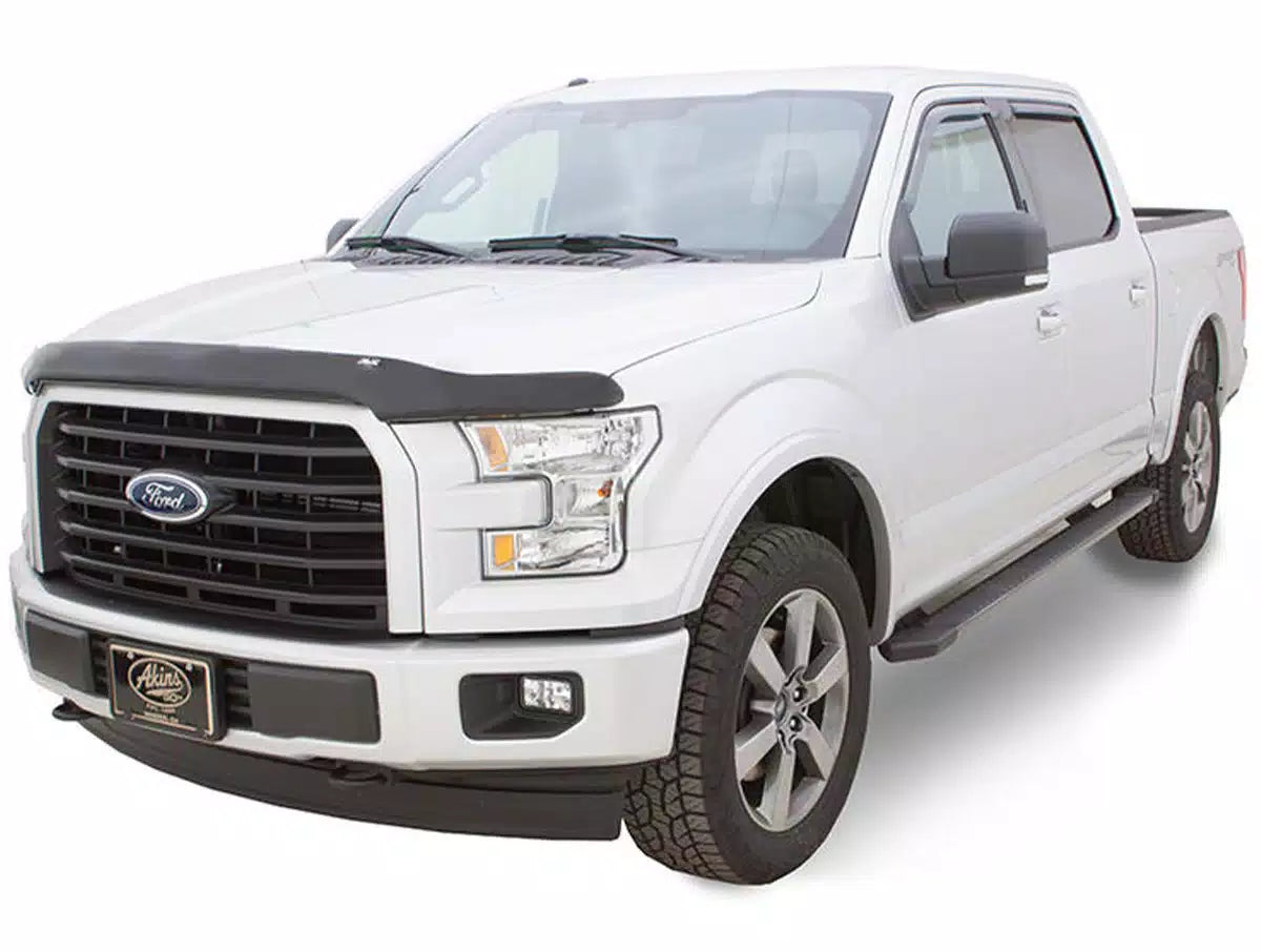 AVS Bugflector Medium Profile Hood Shield (Smoke): Dodge Dakota 1997 - 2004