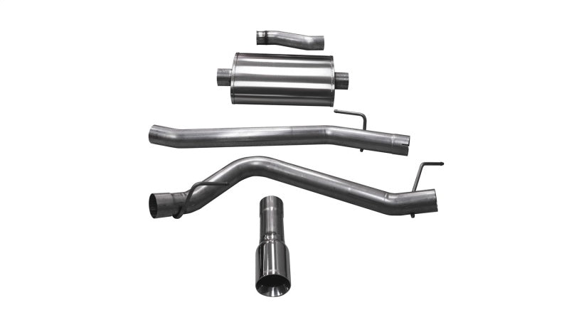 Corsa Sport Cat-Back Exhaust System (Side Exit w/ Polished Tip): Jeep Gladiator 3.6L V6 2020 - 2025