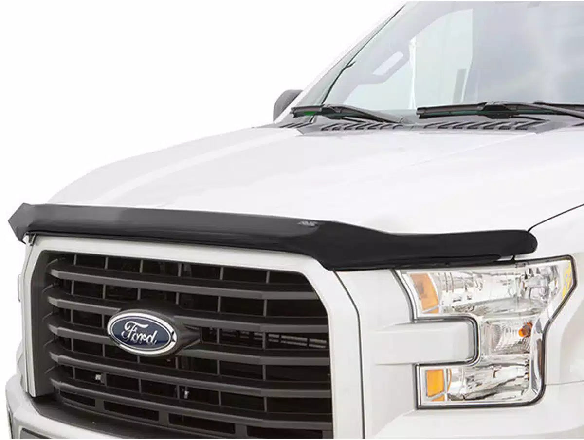 AVS Bugflector Medium Profile Hood Shield (Smoke): Dodge Dakota 1997 - 2004