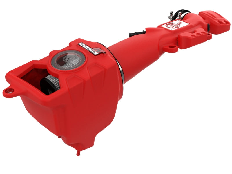 AFE Momentum GT Cold Air Intake System (Red w/Pro DRY S Filter): Jeep Gladiator (2020-2025) / Wrangler (2018-2025) 3.6L V6
