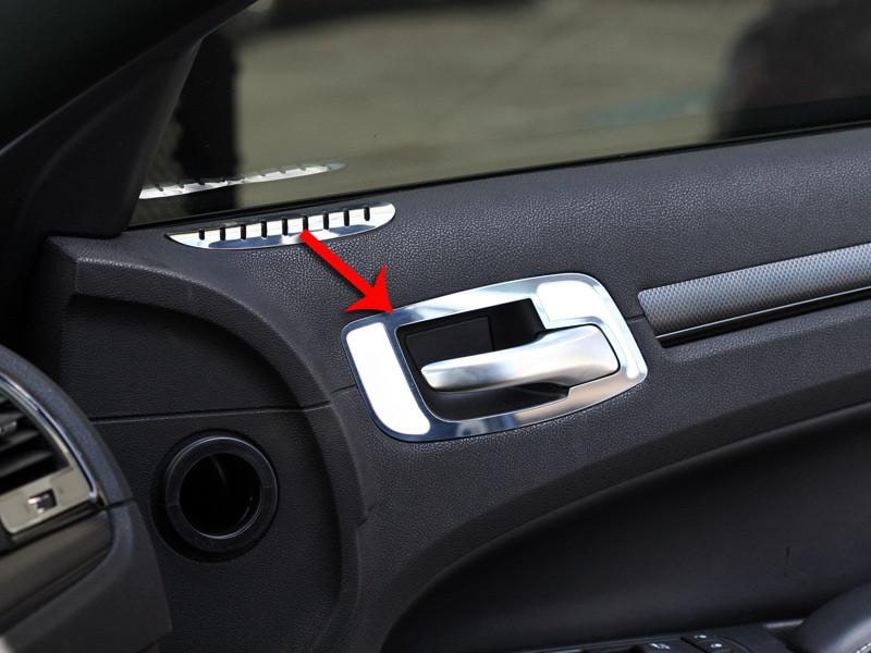 American Car Craft Front Door Handle Pull Set Polished / Brushed: Chrysler 300 2011 - 2024