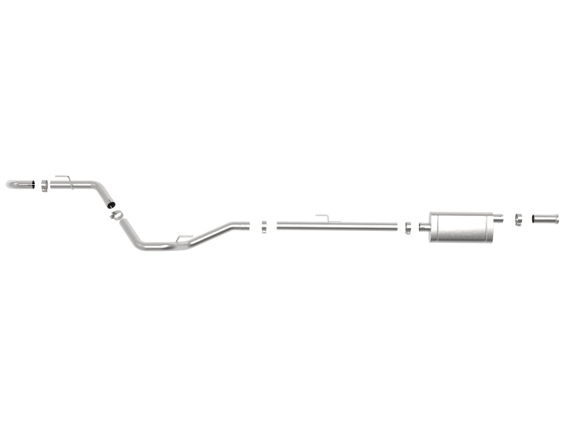 AFE Apollo GT Cat-Back Exhaust System: Jeep Gladiator 3.6L V6 2020 - 2025