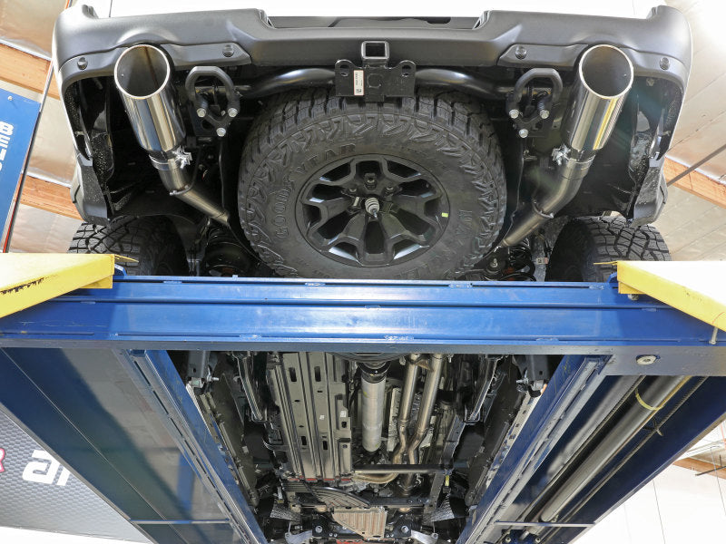 AFE Vulcan Exhaust System (Black Tips): Ram 6.2L 1500 TRX 2021 - 2024