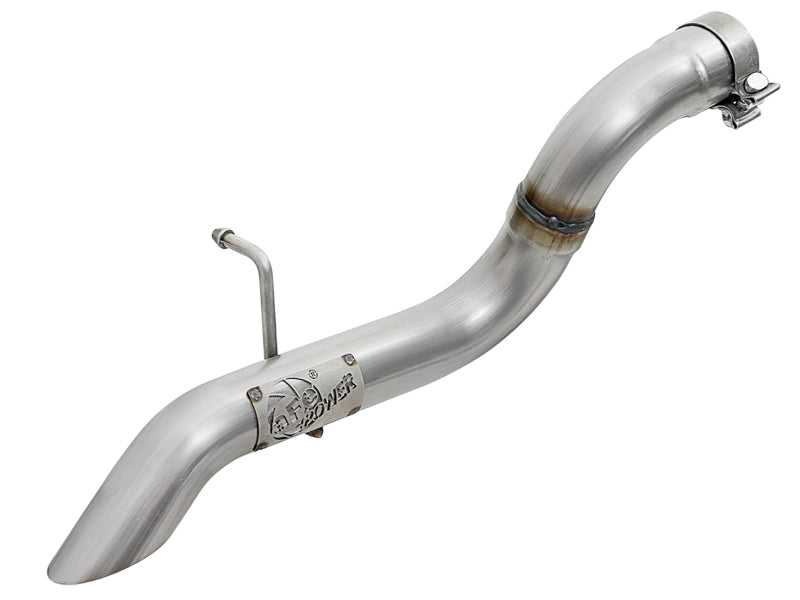 AFE MACH Force-Xp Hi-Tuck Axle-Back Exhaust System (NO Tip): Jeep Wrangler JL 2018 - 2025 (2.0L I4 / 3.6L V6)