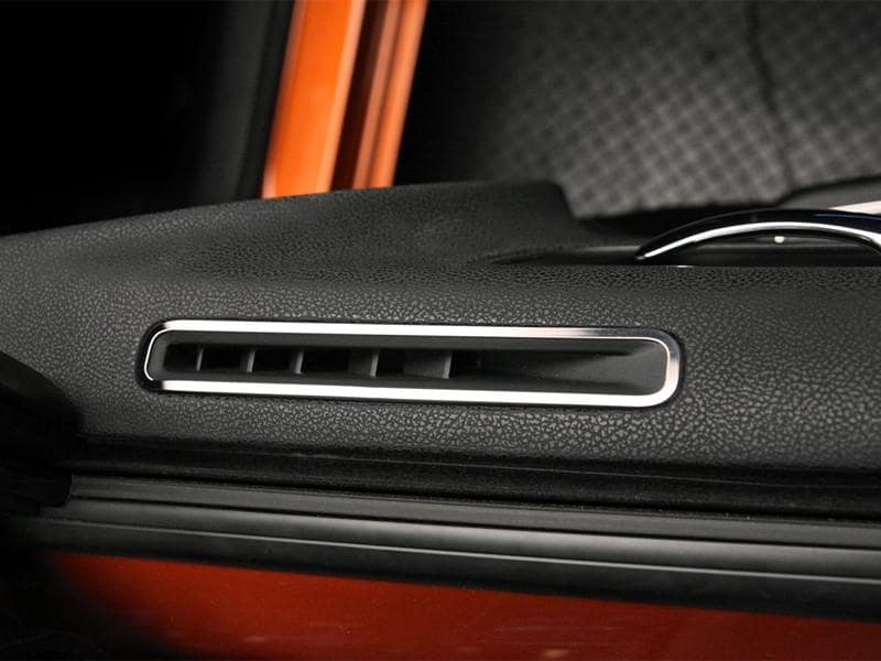 American Car Craft A/C Door Vent Trim (Polished): Dodge Charger R/T 2011 - 2014