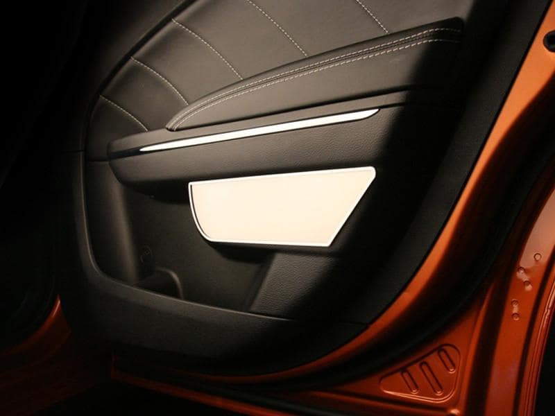 American Car Craft Brushed Rear Door Badges: Dodge Charger R/T 2011 - 2014