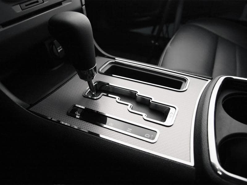 American Car Craft Shifter Plate Trim Rings (Polished): Dodge Charger R/T 2011 - 2014