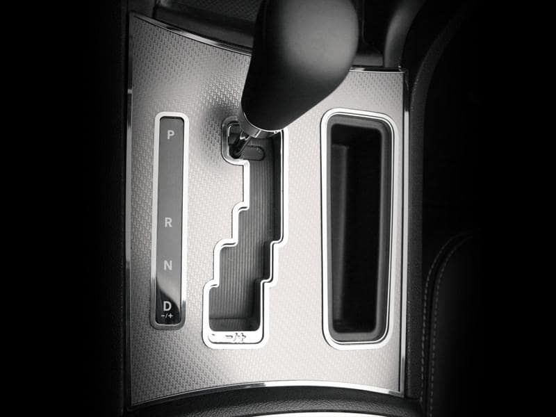 American Car Craft Shifter Plate Trim Rings (Polished): Dodge Charger R/T 2011 - 2014