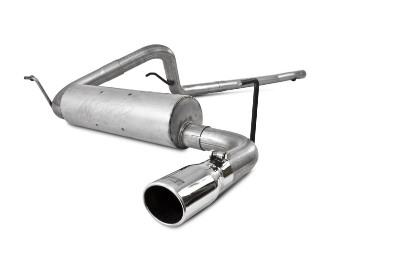 MBRP Cat Back Exhaust System (Polished Tips, Aluminized): Jeep Wrangler / Rubicon JK 3.6L 2012 - 2018 (2-Door & 4-Door)