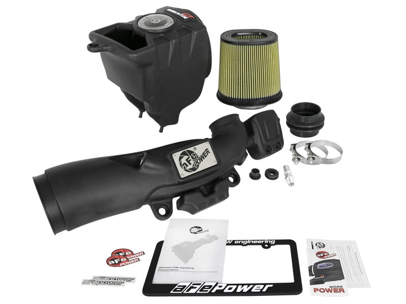 AFE Momentum GT Cold Air Intake System (w/Pro GUARD Filter): Jeep Gladiator (2020-2025) / Wrangler (2018-2025) 3.6L V6
