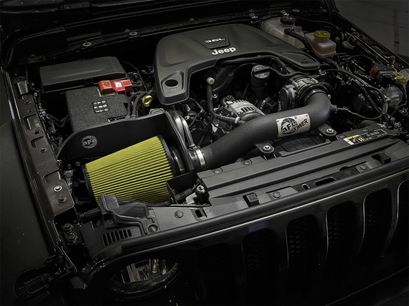 AFE Magnum FORCE Cold Air Intake System (w/Pro GUARD Filter): Jeep Gladiator (2020-2025) / Wrangler (2018-2025) 3.6L V6