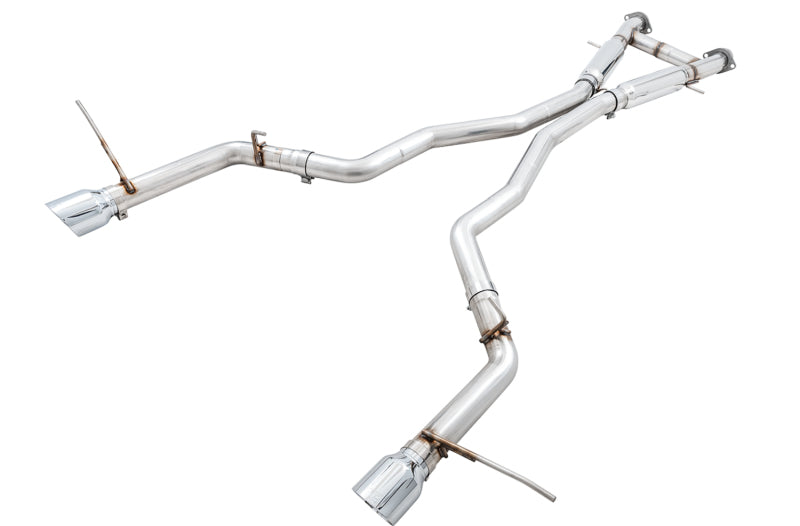 AWE Track Edition Cat-Back Exhaust (Polished Tips): Jeep Grand Cherokee 6.4L SRT 2012 - 2021