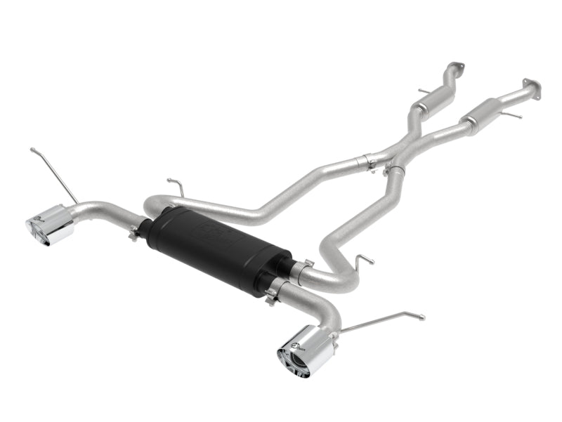 AFE Vulcan Cat-Back Exhaust System (w/Polished Tips): Jeep Grand Cherokee 3.6L V6 (2014-2021) & 5.7L Hemi (2011-2021)