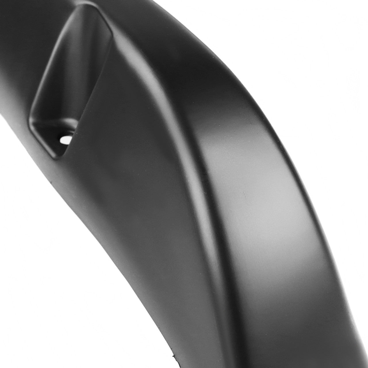 Spec D Riveted Style Fender Flares (Smooth Black, 4pc): Dodge Ram 2002 - 2009