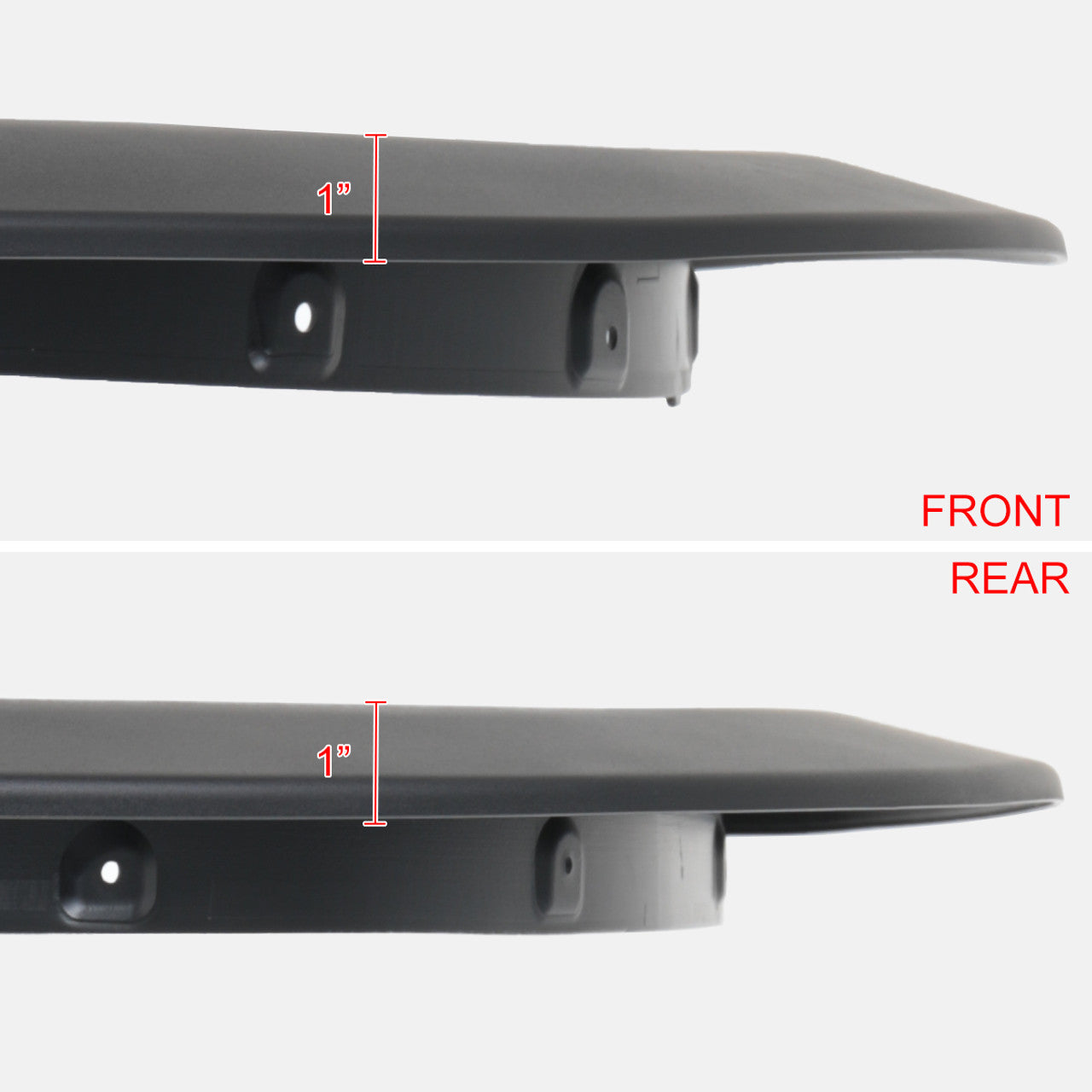 Spec D OEM Style Fender Flares: Ram 1500 2019 - 2024
