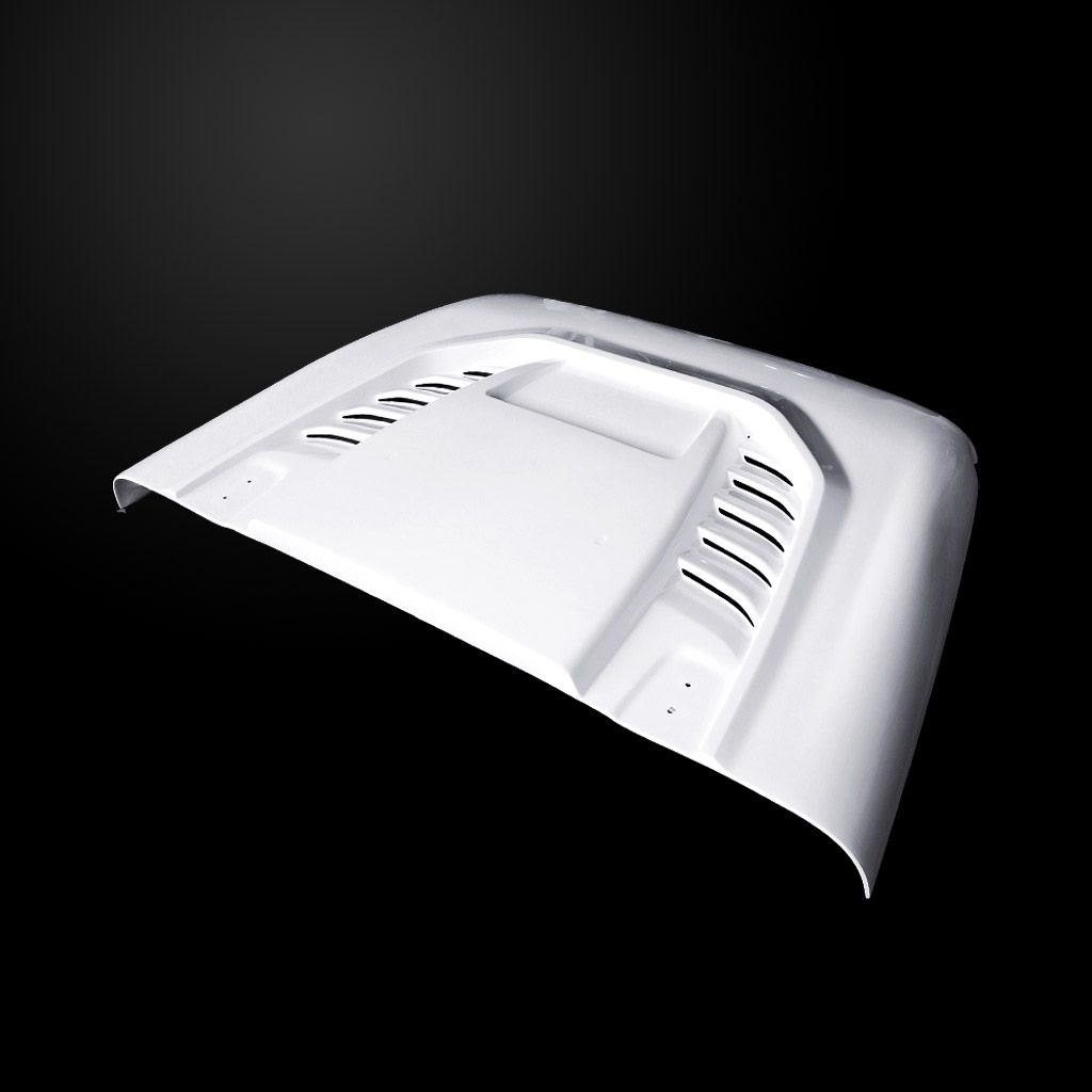 Amerihood STM Functional Ram Air Hood: Jeep Wrangler JL 2018 - 2025