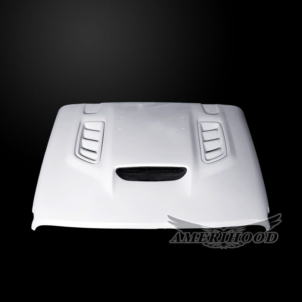 Amerihood VIP Functional Ram Air Hood: Jeep Wrangler JL 2018 - 2025