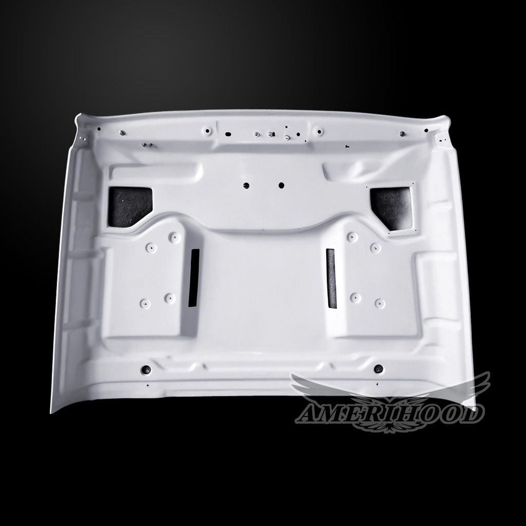 Amerihood VIP Functional Ram Air Hood: Jeep Wrangler JL 2018 - 2025