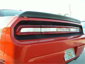 American Car Craft Brushed Tail Light Insert Trim Plate: Dodge Challenger R/T SRT8 2008 - 2014