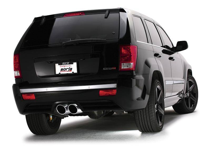 Borla Exhaust (Type S): Jeep Grand Cherokee 6.1L SRT8 2006 - 2010