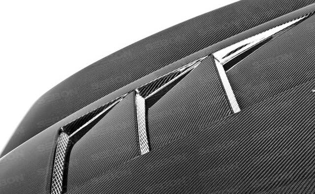 Anderson Composites TS Carbon Fiber Hood: Dodge Charger 2011 - 2014