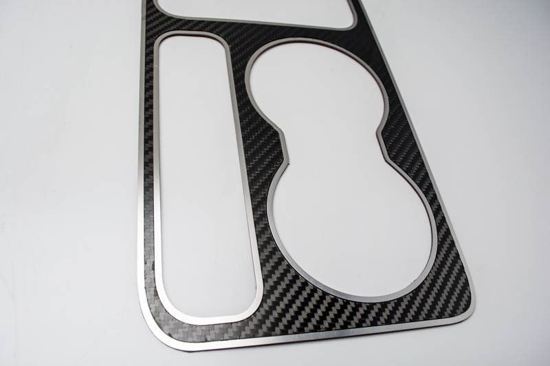 American Car Craft Carbon Fiber Outer Shift Plate: Dodge Challenger R/T SRT8 2008 - 2014