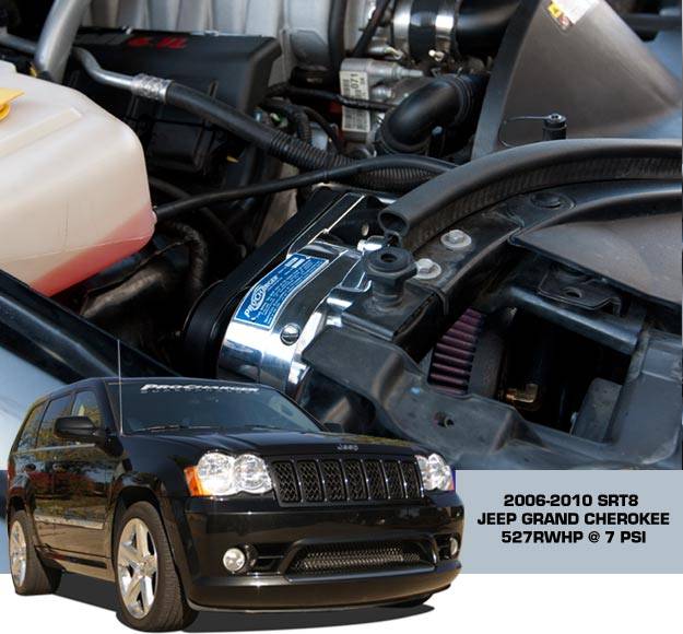 ProCharger Supercharger Kit: Jeep Grand Cherokee 6.1L SRT8 2006 - 2010
