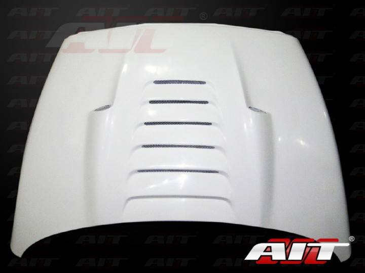 AIT Racing Type-S Functional Ram Air Hood: Dodge Ram 2002 - 2008