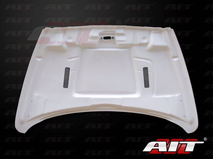 AIT Racing Challenger Style Functional Cooling Hood: Dodge Ram 2002  -2008