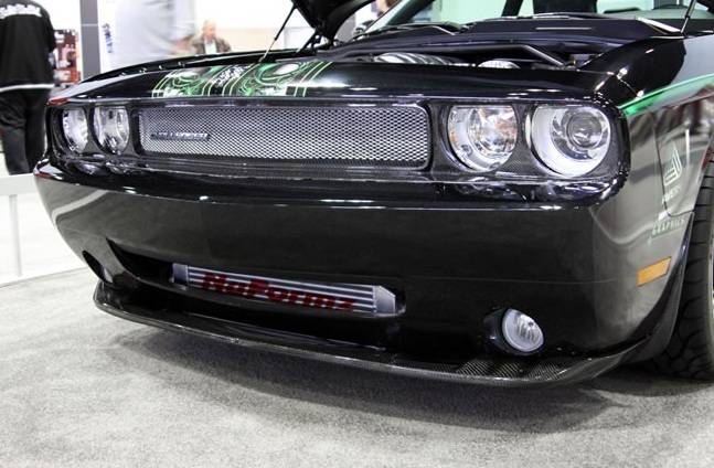 Anderson Composites OEM Carbon Fiber Front Lip: Dodge Challenger 2008 - 2010
