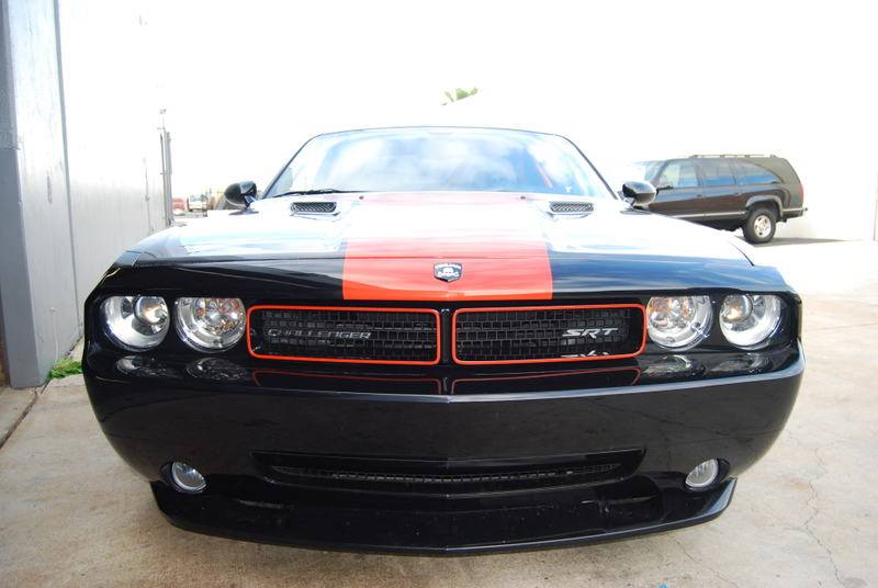 Anderson Composites OEM Carbon Fiber Front Lip: Dodge Challenger 2008 - 2010