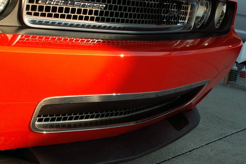 American Car Craft Polished Lower Grille Trim Ring: Dodge Challenger 2008 - 2014
