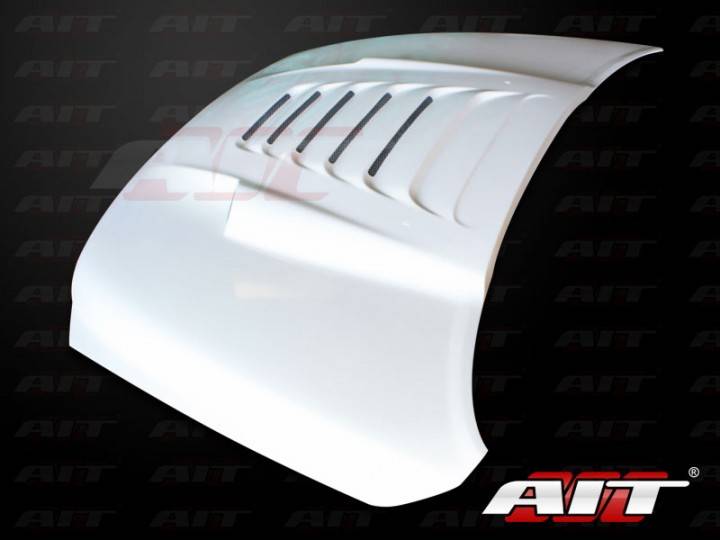 AIT Racing Type-S Functional Ram Air Hood: Dodge Ram 2009 - 2012