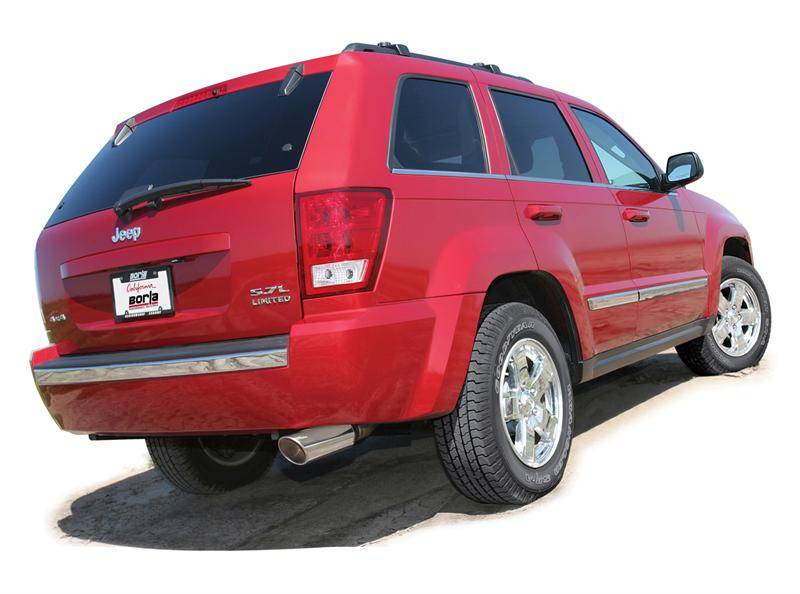 Borla Cat-Back Exhaust: Jeep Grand Cherokee 5.7L Hemi 2005 - 2010