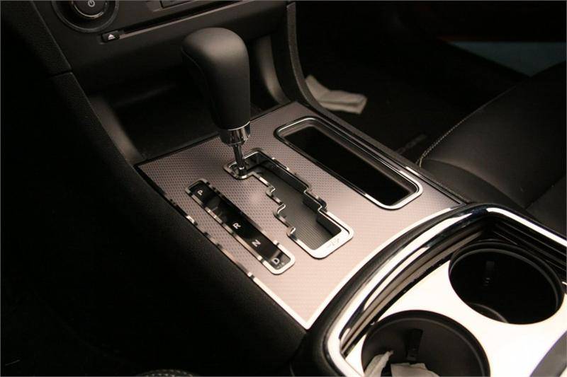 American Car Craft Shifter Plate Trim Rings (Polished): Dodge Charger R/T 2011 - 2014