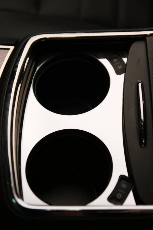 American Car Craft Cup Holder Trim Plate (Polished): Dodge Charger R/T 2011 - 2014