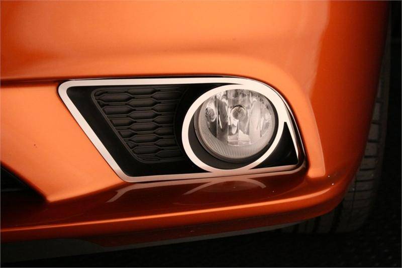 American Car Craft Fog Light Trim Rings (Polished): Dodge Charger R/T 2011 - 2014