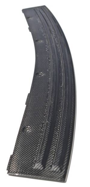 TruCarbon LG113 Carbon Fiber Rear Step Pad: Jeep Grand Cherokee 2005 - 2010