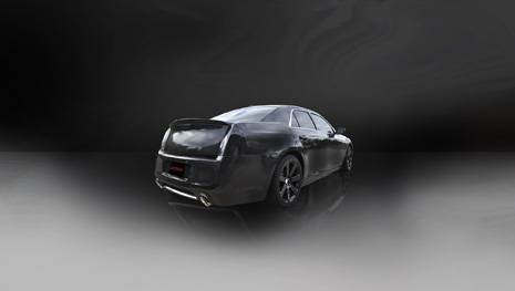 Corsa Extreme Cat-Back Exhaust (Black): 300C / Charger SRT8 2012 - 2014