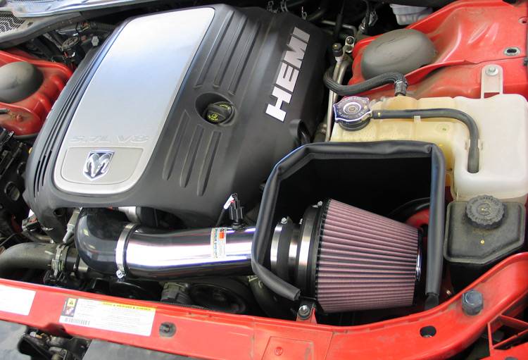 K&N 69 Series Typhoon Cold Air Intake: Chrysler 300C / Dodge Challenger / Charger / Magnum 2005 - 2024 (5.7L Hemi & 6.1L SRT8)