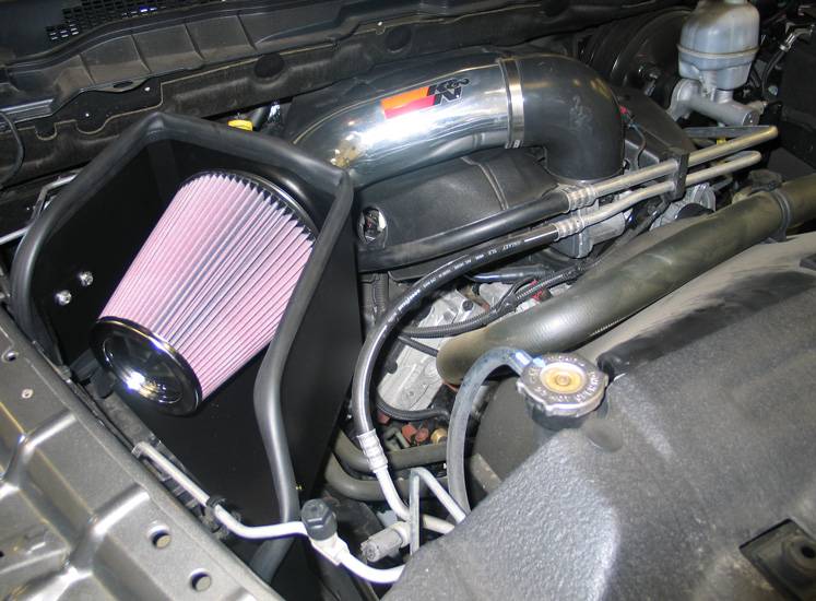 K&N 77 Series Cold Air Intake: Dodge Ram 5.7L Hemi (1500 / 2500 / 3500)  2009 - 2018