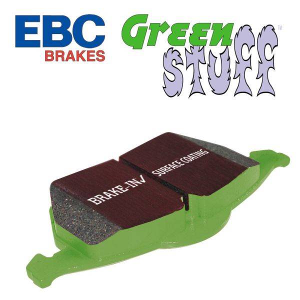EBC Greenstuff Front Brake Pads: Dodge Ram SRT10 2004