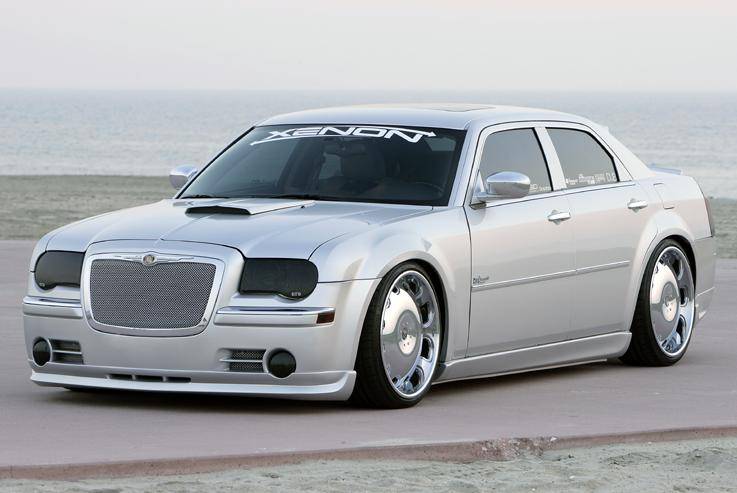 GT Styling Smoke Headlight Covers: Chrysler 300C 2005 - 2010