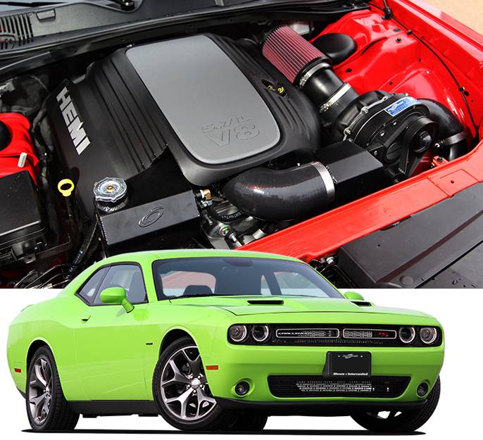 ProCharger Supercharger Kit: Dodge Challenger 5.7L Hemi 2015 - 2023
