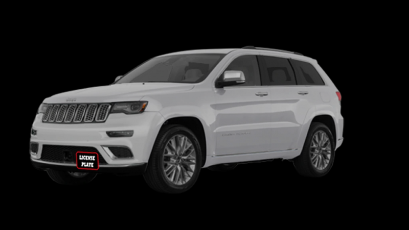 Sto N Sho Quick Release Front License Plate Bracket: Jeep Grand Cherokee High Altitude & Summit 2018 - 2025