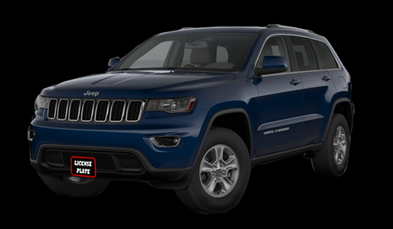 Sto N Sho Quick Release Front License Plate Bracket: Jeep Grand Cherokee Laredo, Trailhawk, Altitude, Overland & Limited 2018 - 2025